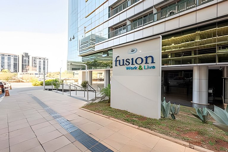 Flat fusion completo 12° + garagem.