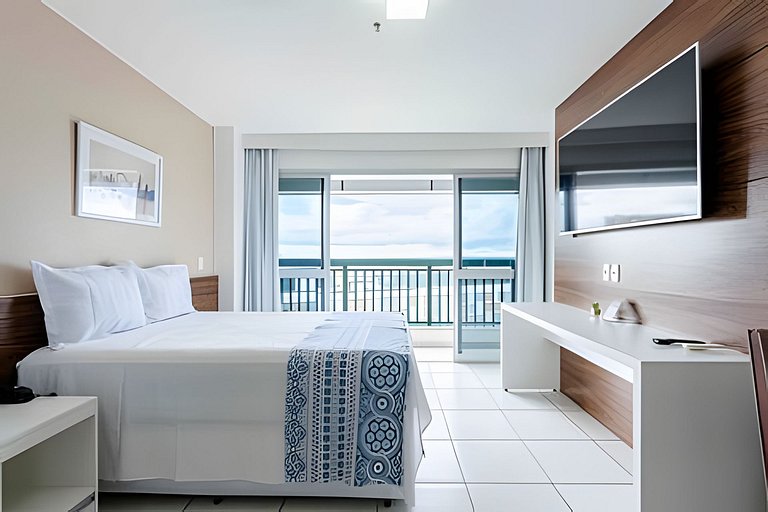V510 flat moderno Hotel Vision + garagem.