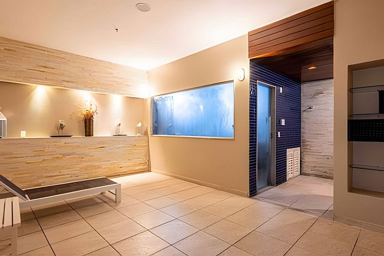 V614 Flat vision moderno. Até 4 hóspedes.