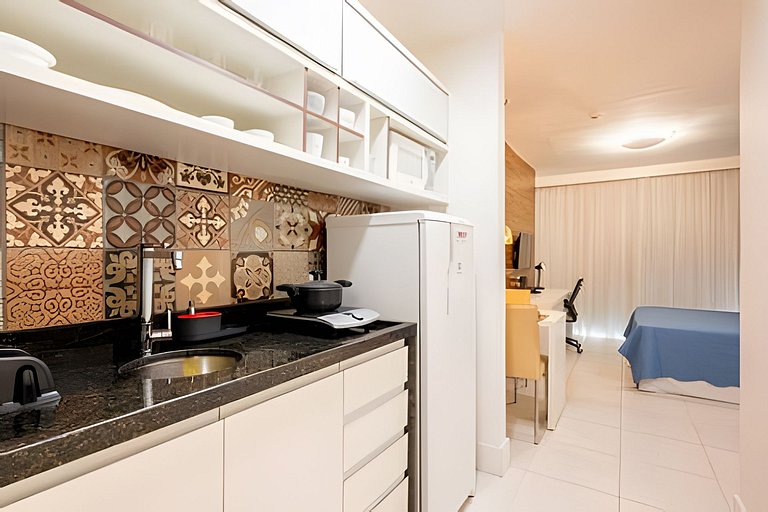 Flat vision moderno 10° + garagem.