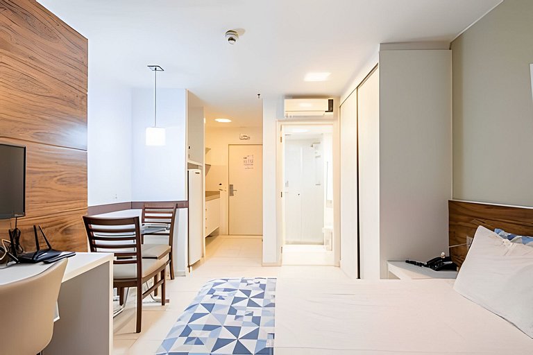 Flat fusion moderno 16 ° + garagem