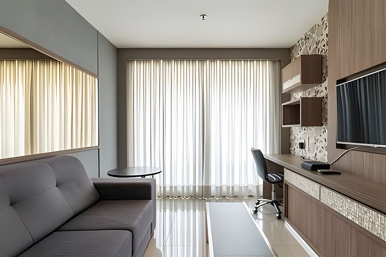Flat de luxo - Brisas do lago + garagem.