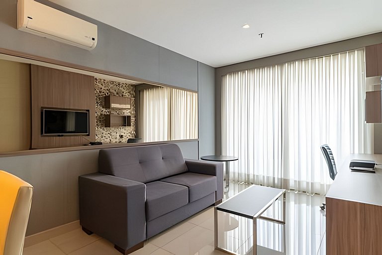 Flat de luxo - Brisas do lago + garagem.