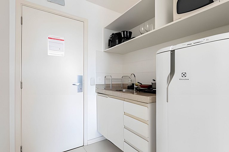 Flat vision 92 moderno + garagem.