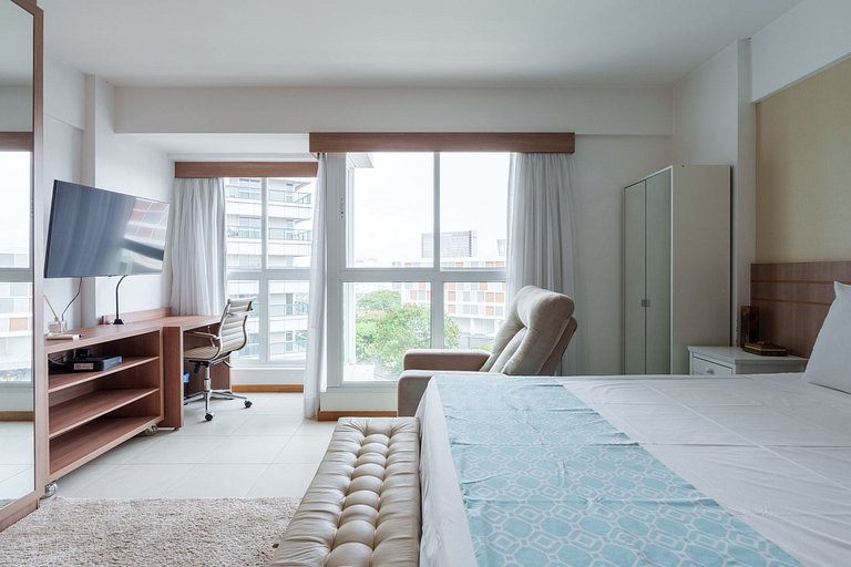 Flat hotel Saint Moritz + vaga de garagem.