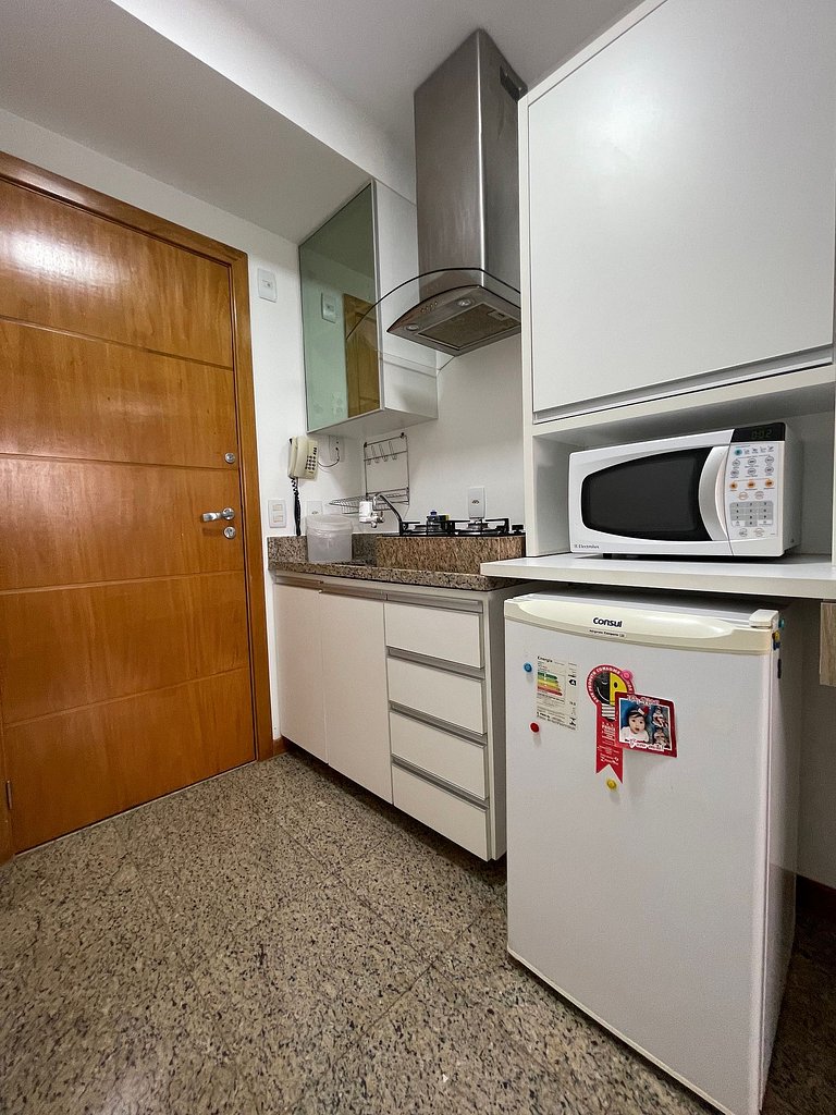 Flat Life resorts, beira lago.