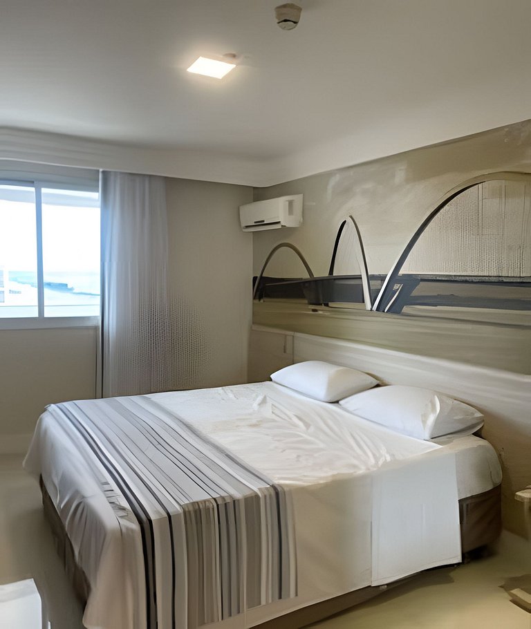 Flat moderno hotel Mercure líder
