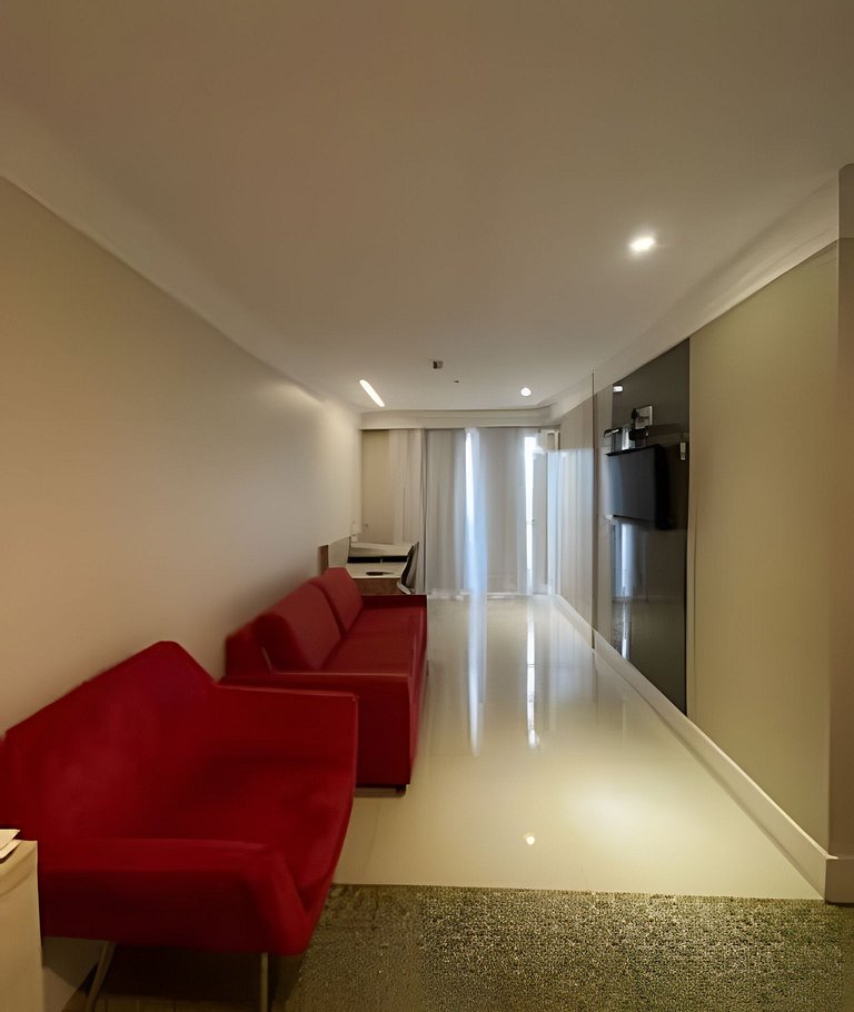 Flat moderno hotel Mercure líder