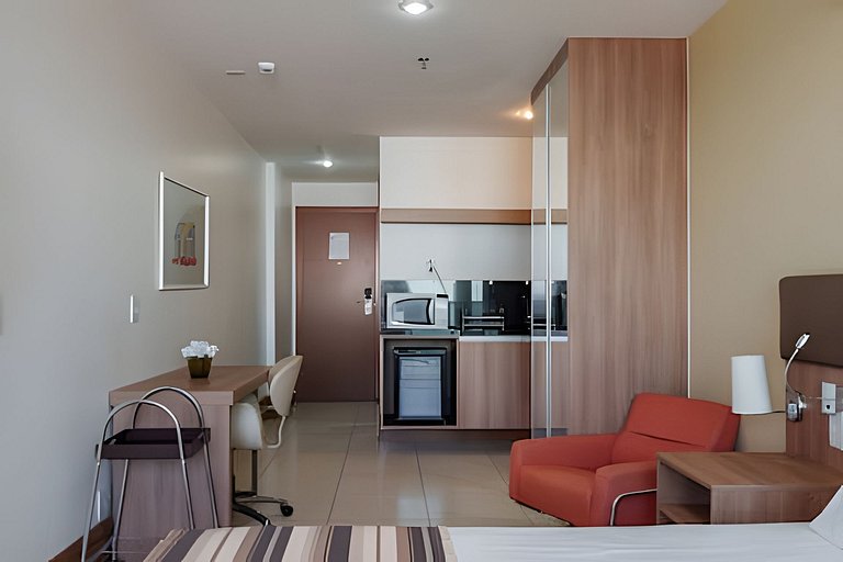 Flat moderno Hotel Athos bulcão.