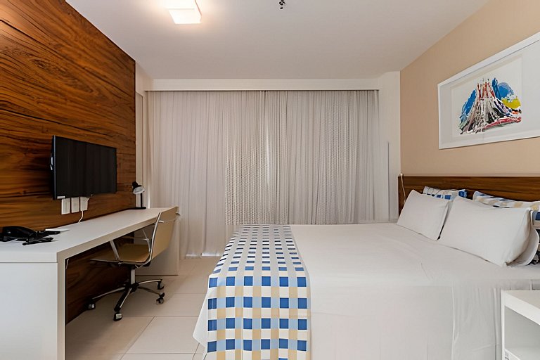 Flat Hotel Vision 6 º + garagem.