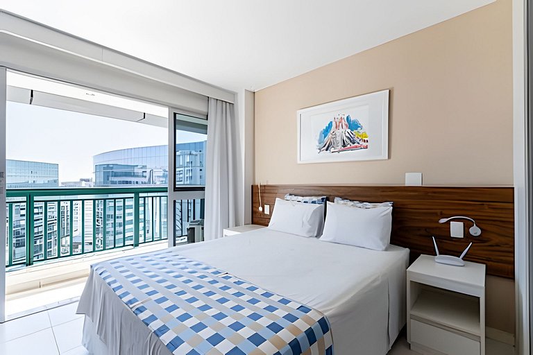 Flat Hotel Vision 6 º + garagem.