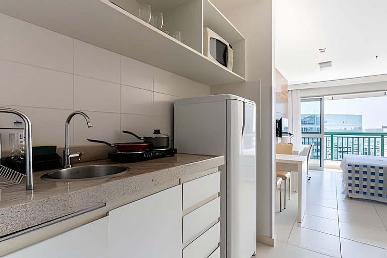 Flat Hotel Vision 6 º + garagem.