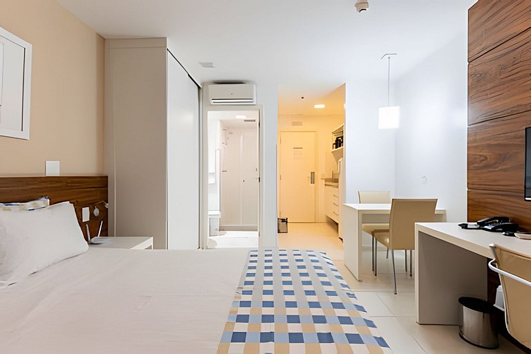 Flat Hotel Vision 6 º + garagem.