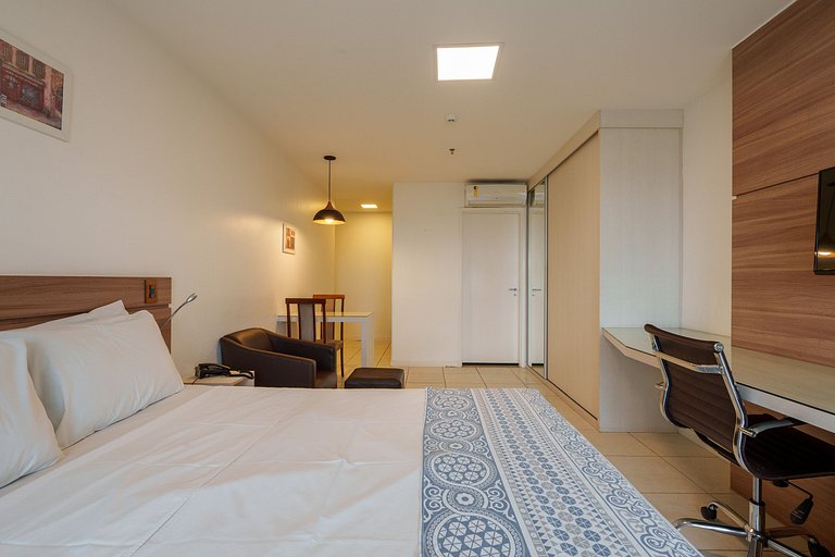 Flat vision moderno + garagem.