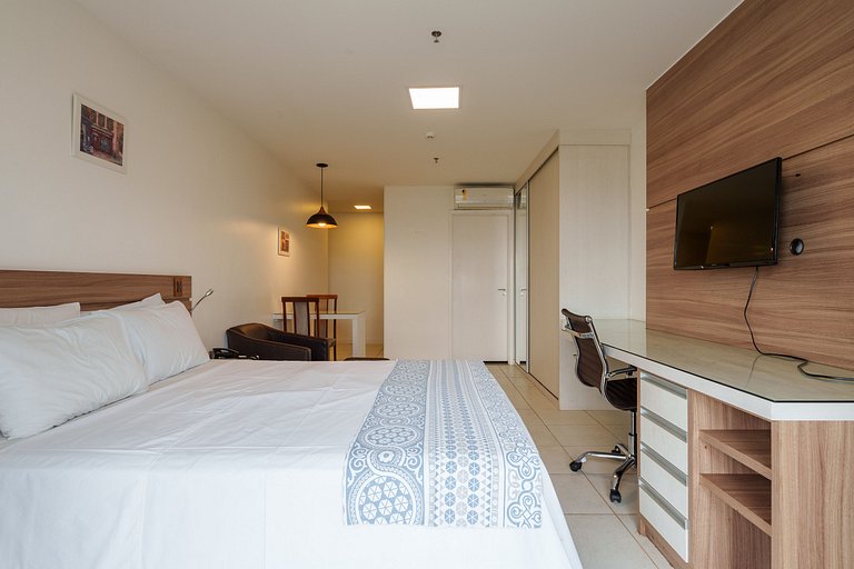 Flat vision moderno + garagem.