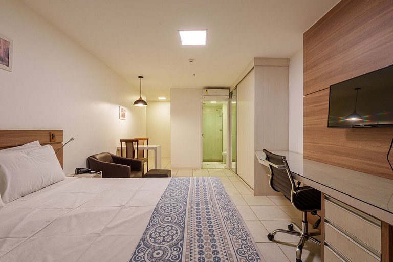 Flat vision moderno + garagem.