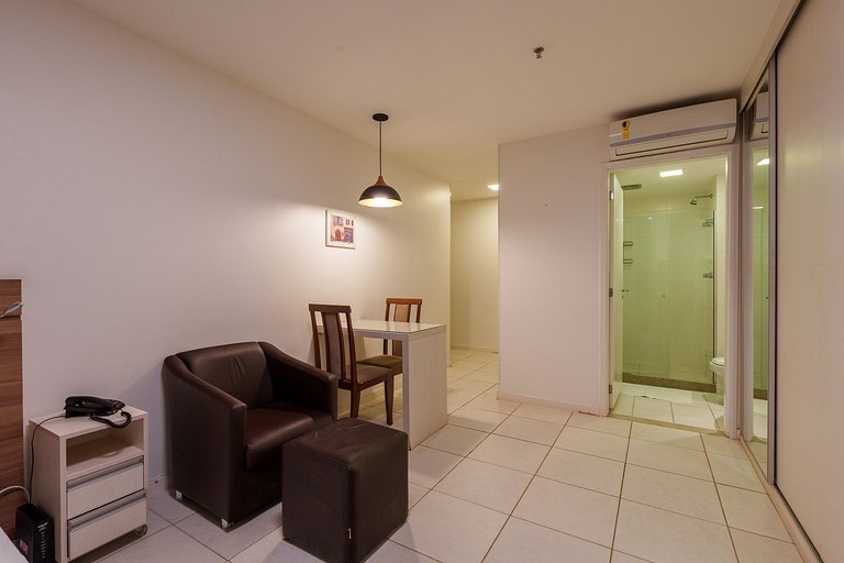 Flat vision moderno + garagem.