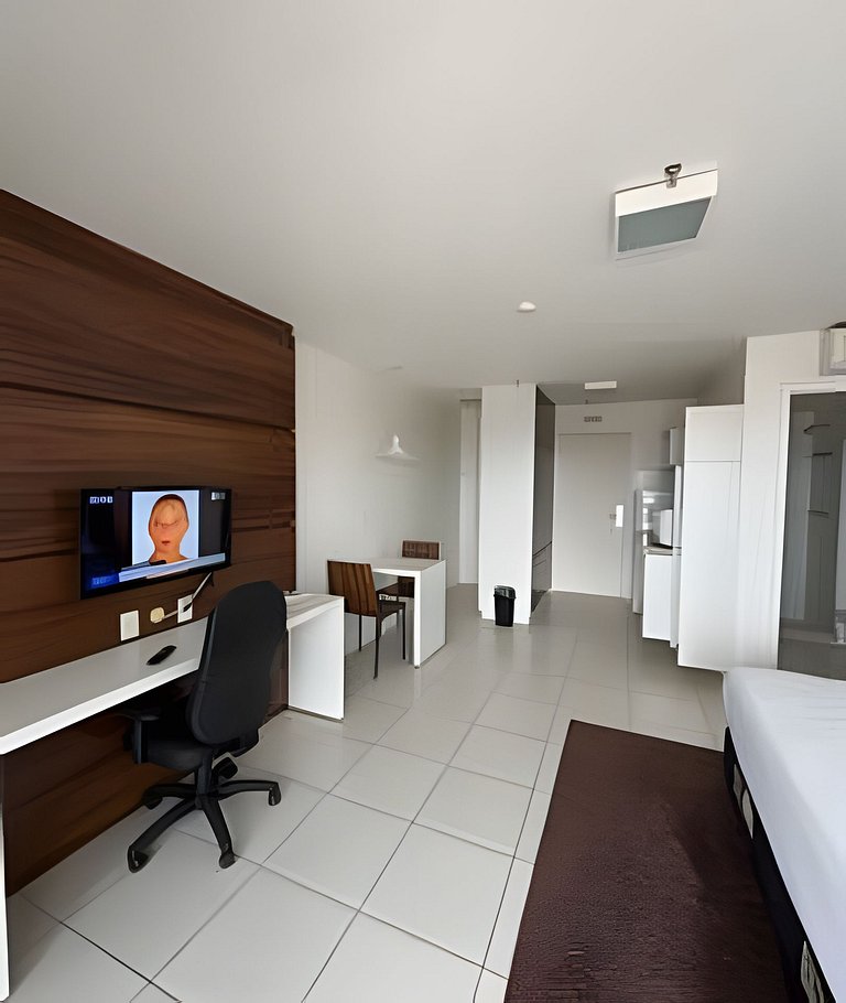 Flat com vista extraordinária 15º + garagem.