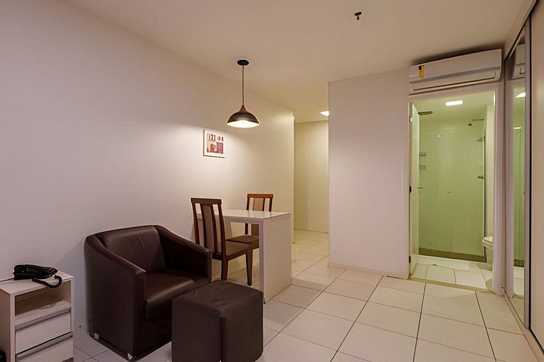 Flat moderno Hotel Fusion 11º + garagem.