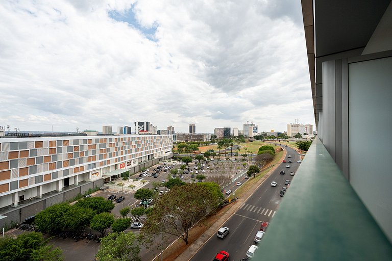 Flat com vista extraordinária 15º + garagem.