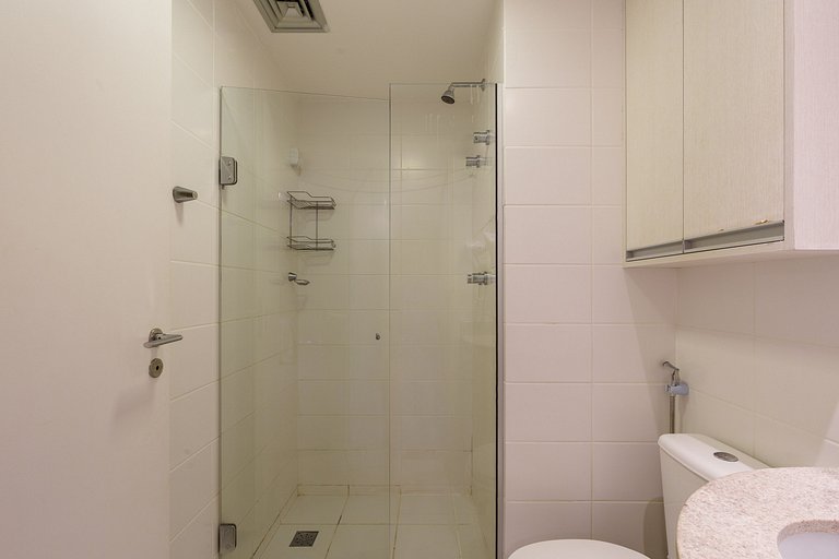 Flat moderno Hotel Fusion 15° + garagem.