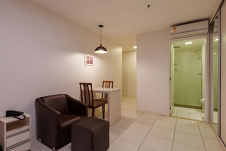 Flat moderno Hotel fusion 2º + garagem.