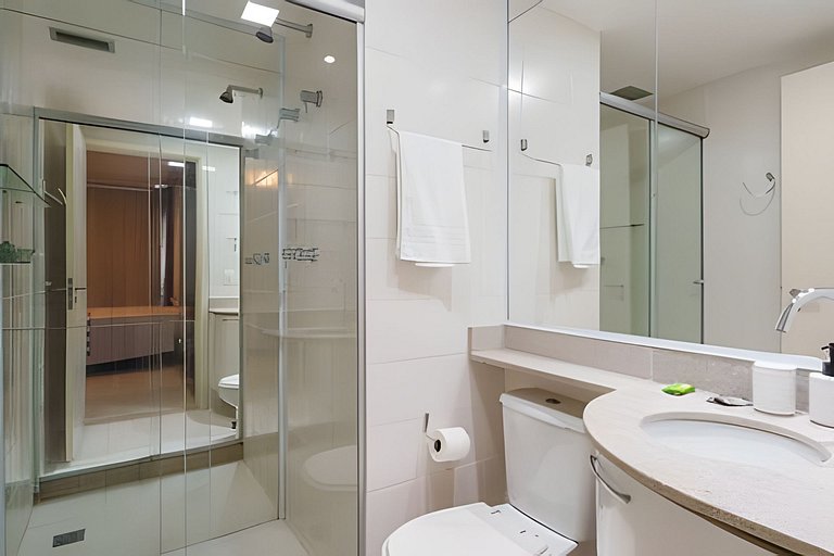 F1014 Flat moderno hotel Fusion 1014 + garagem.