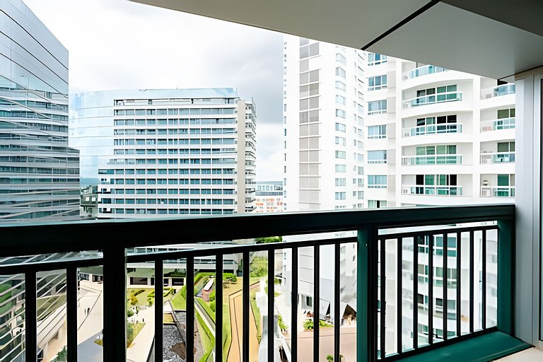 F1014 Flat moderno hotel Fusion 1014 + garagem.