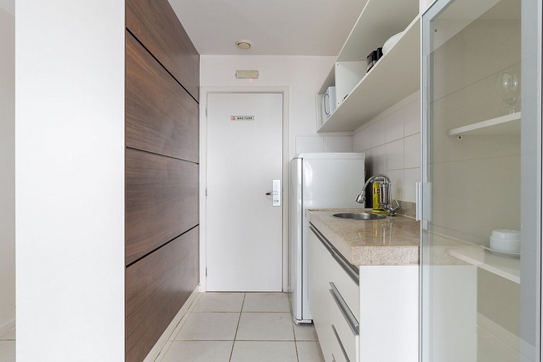 F1014 Flat moderno hotel Fusion 1014 + garagem.