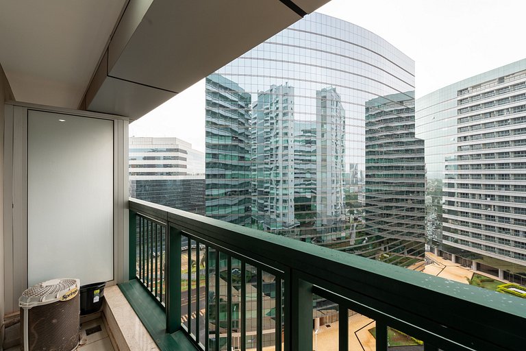 Flat moderno Hotel Fusion 9º + garagem.