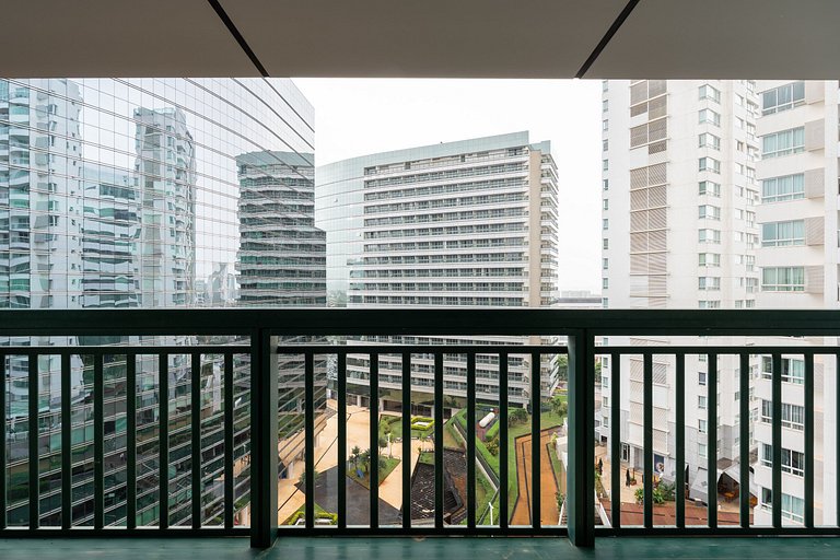 Flat moderno Hotel Fusion 9º + garagem.