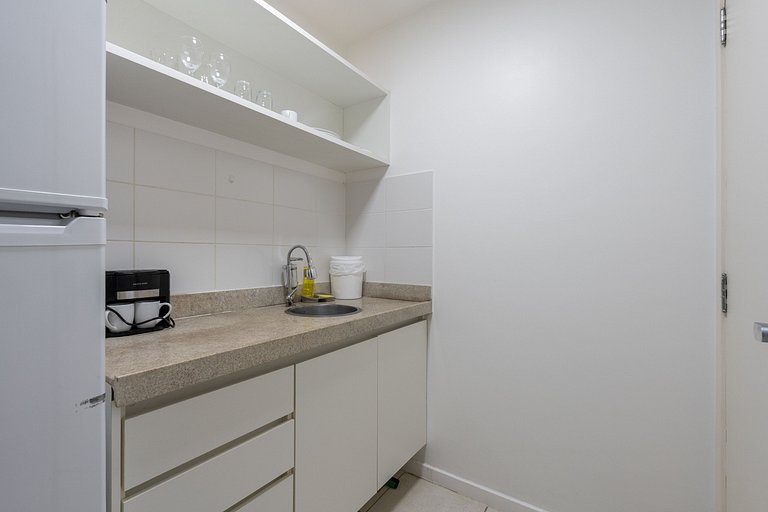 Flat moderno Hotel Fusion 11º + garagem.