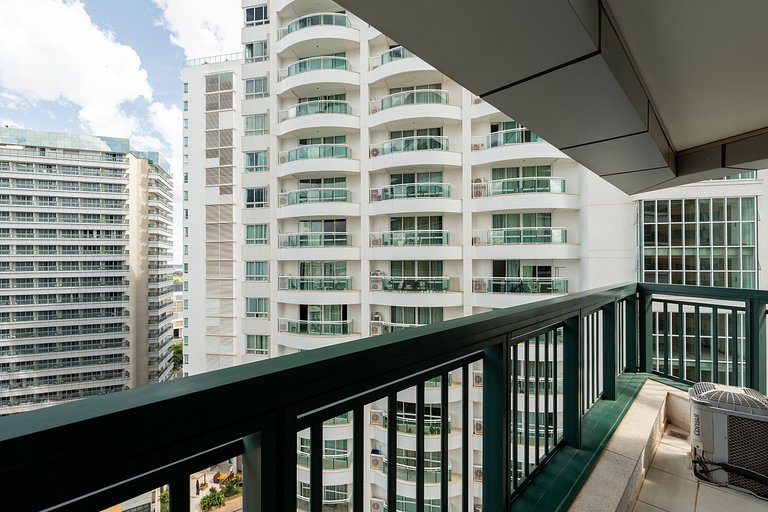 Flat moderno Hotel Fusion 11º + garagem.