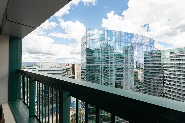 Flat moderno Hotel Fusion 15° + garagem.