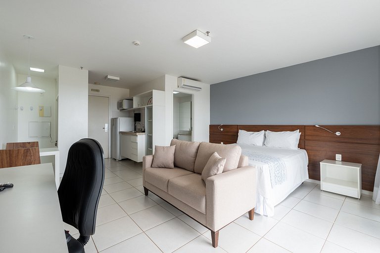 Flat com vista extraordinária 15º + garagem.