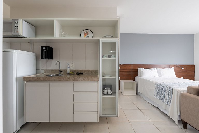 Flat com vista extraordinária 15º + garagem.