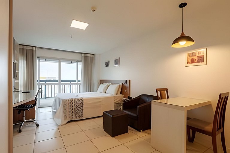 F1614 Flat moderno Hotel Fusion + garagem.