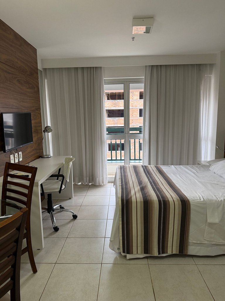 Flat hotel Vision de luxo 5º + garagem.