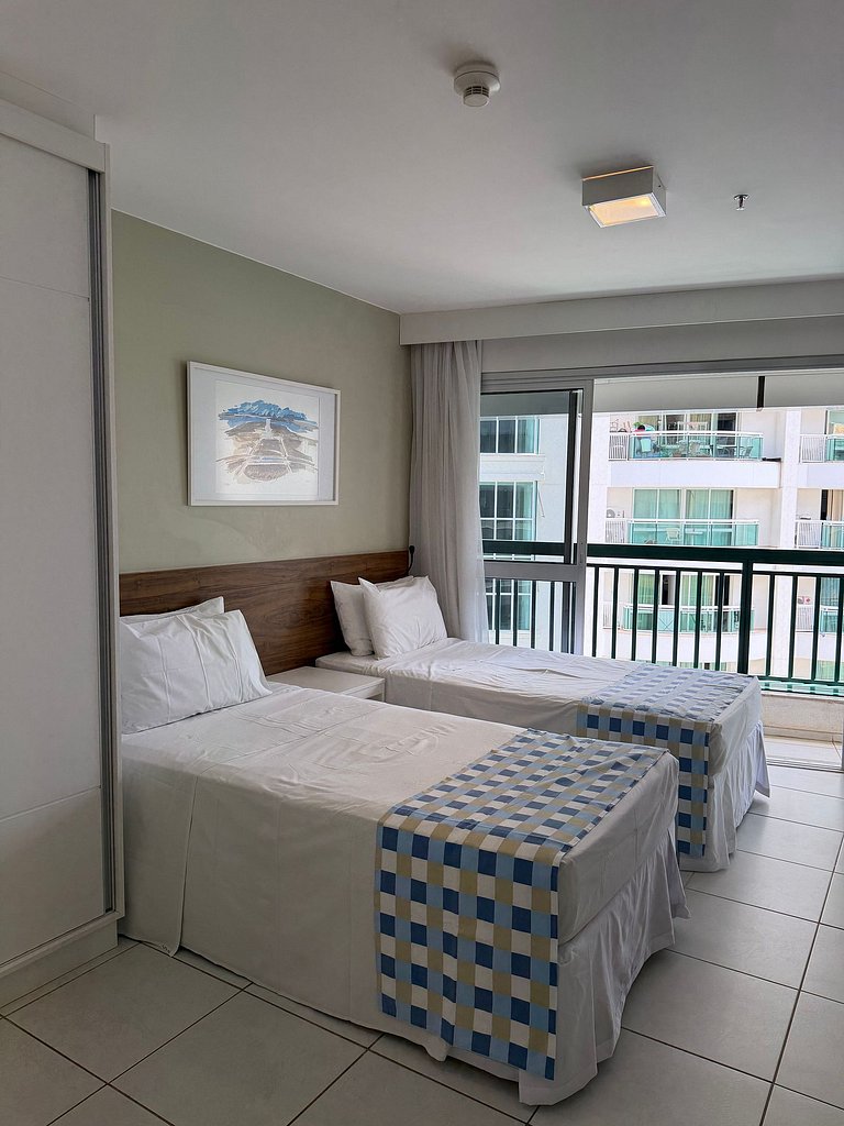 F1014 Flat moderno hotel Fusion 1014 + garagem.