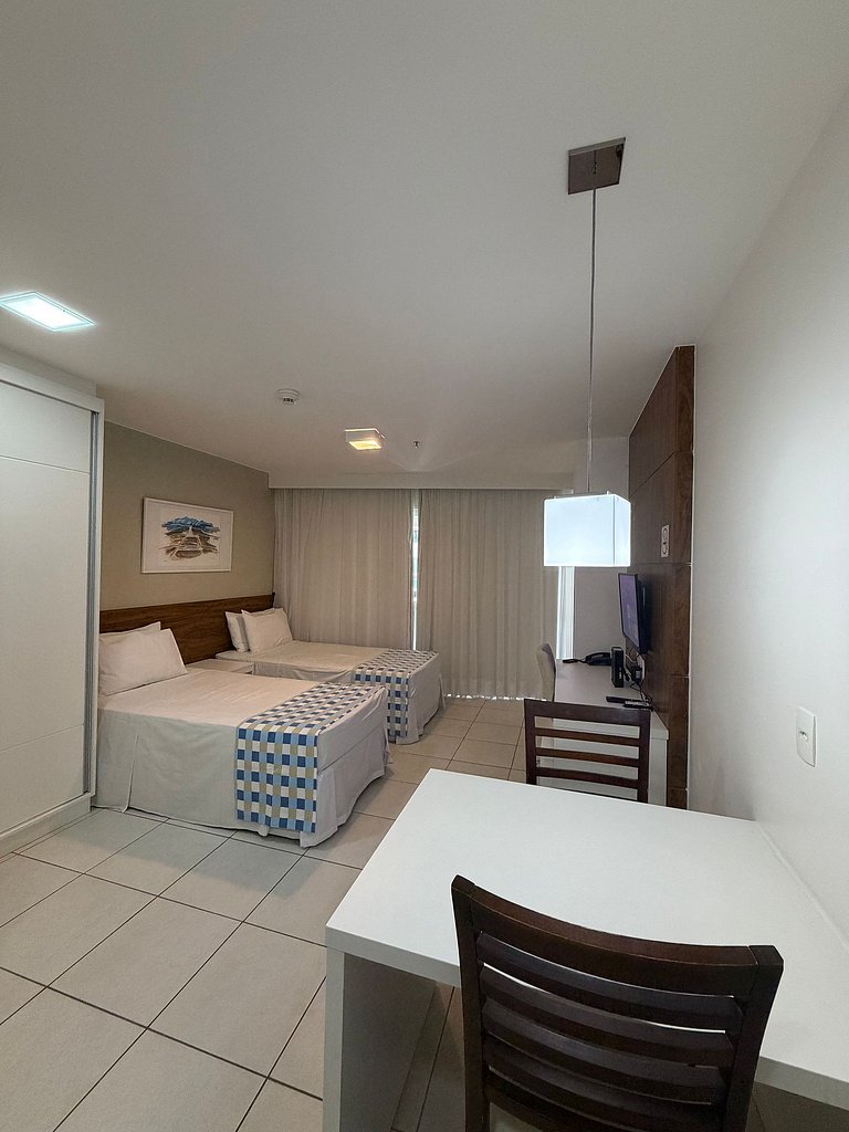 F1014 Flat moderno hotel Fusion 1014 + garagem.