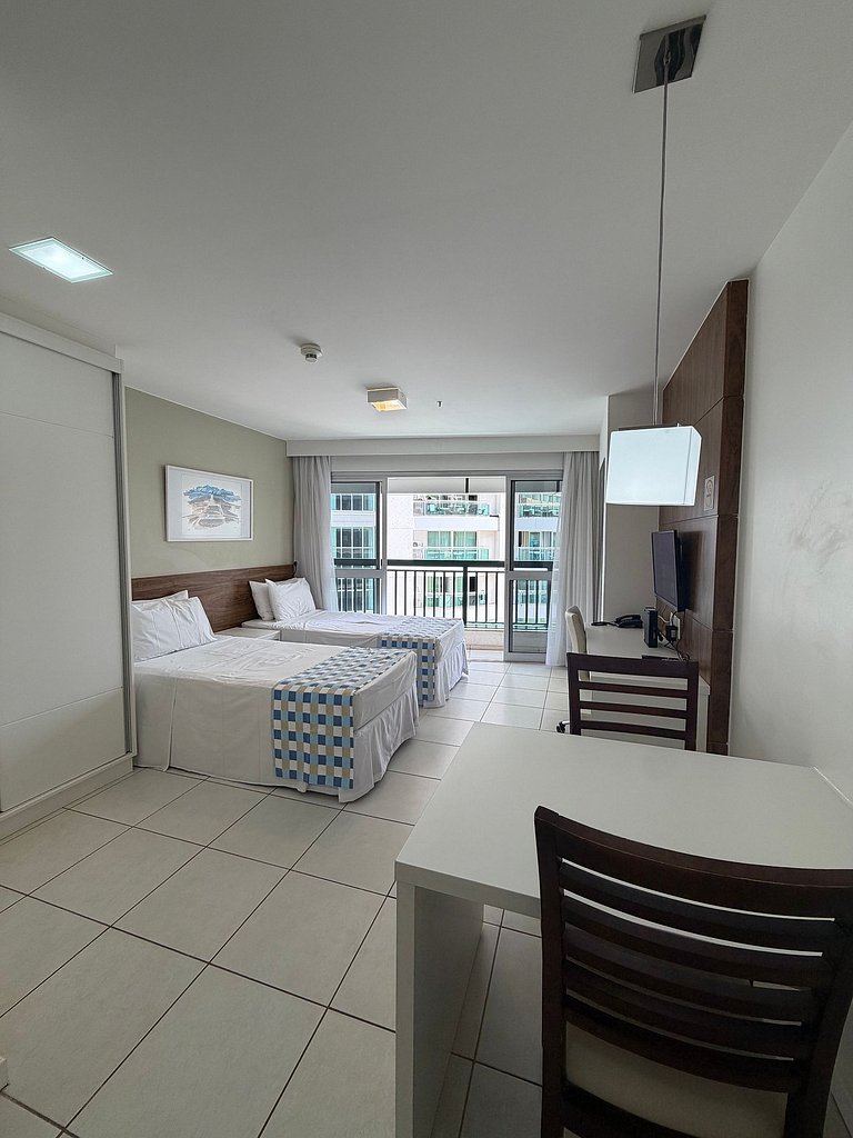 F1014 Flat moderno hotel Fusion 1014 + garagem.