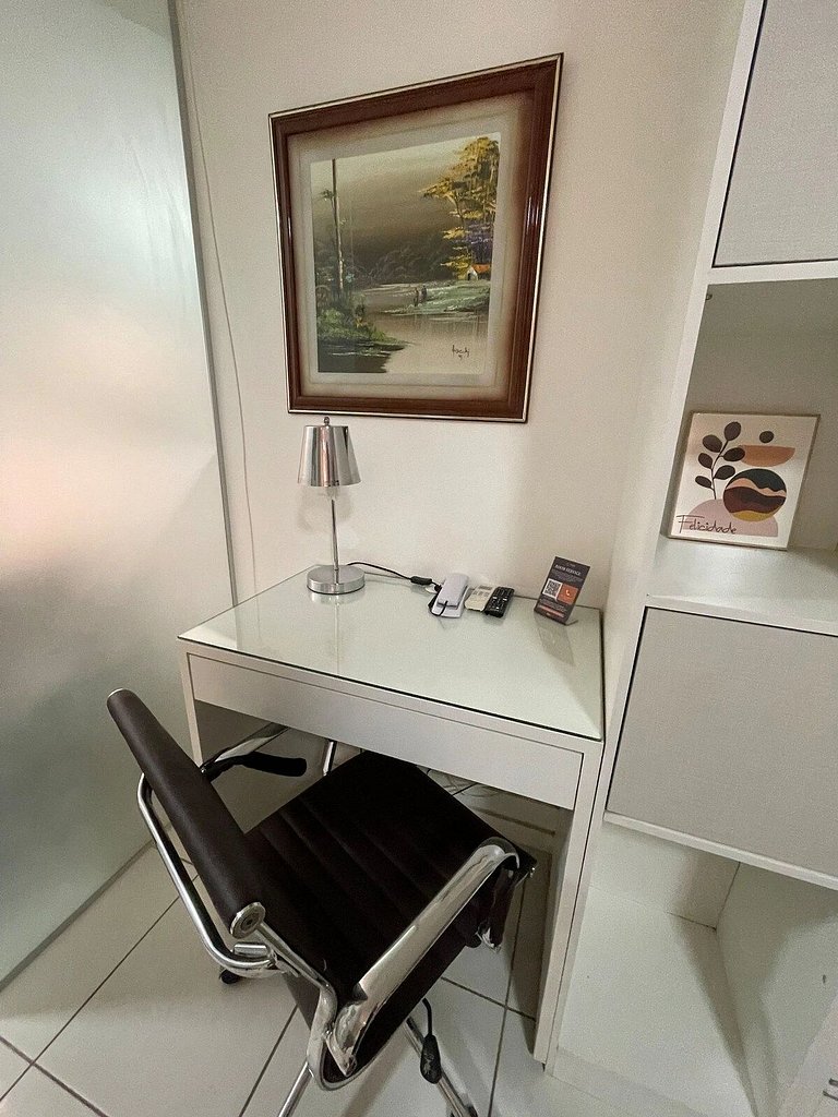 Flat moderno Vision + garagem.