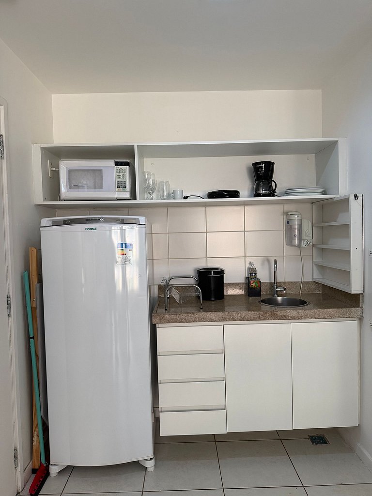 F1614 Flat moderno Hotel Fusion + garagem.