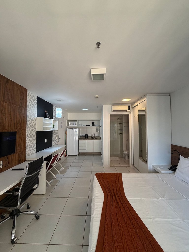 F1614 Flat moderno Hotel Fusion + garagem.