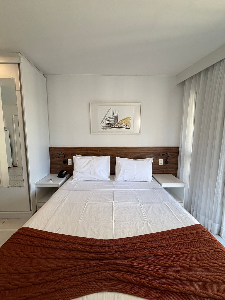 F1614 Flat moderno Hotel Fusion + garagem.