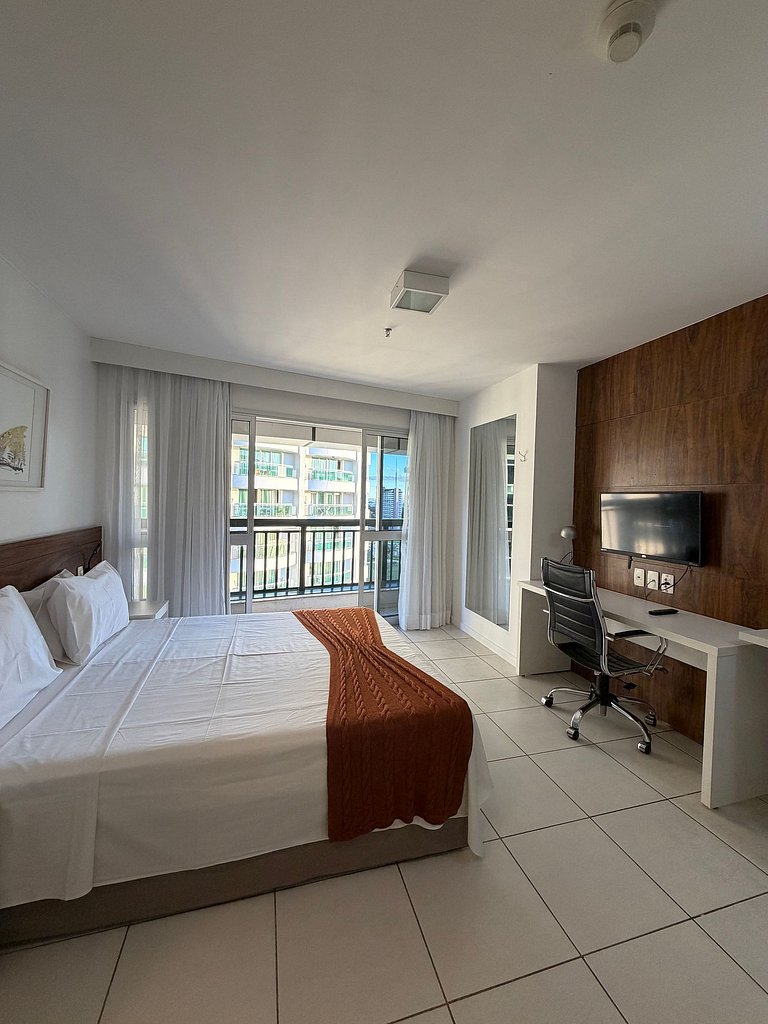 F1614 Flat moderno Hotel Fusion + garagem.