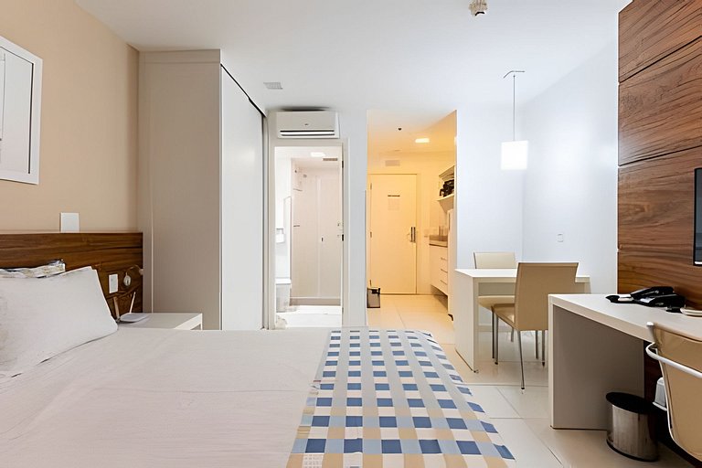 Flat hotel Vision 14º + garagem.