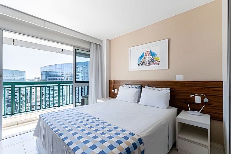 Flat hotel Vision 14º + garagem.