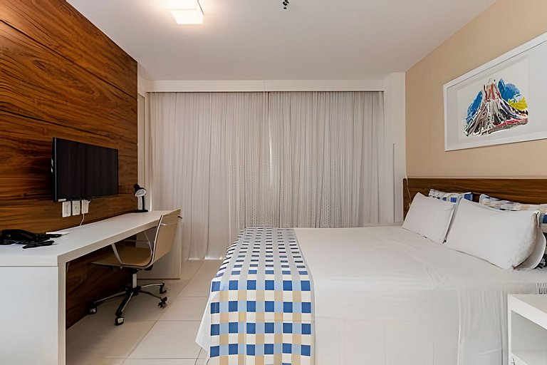 Flat hotel Vision 14º + garagem.