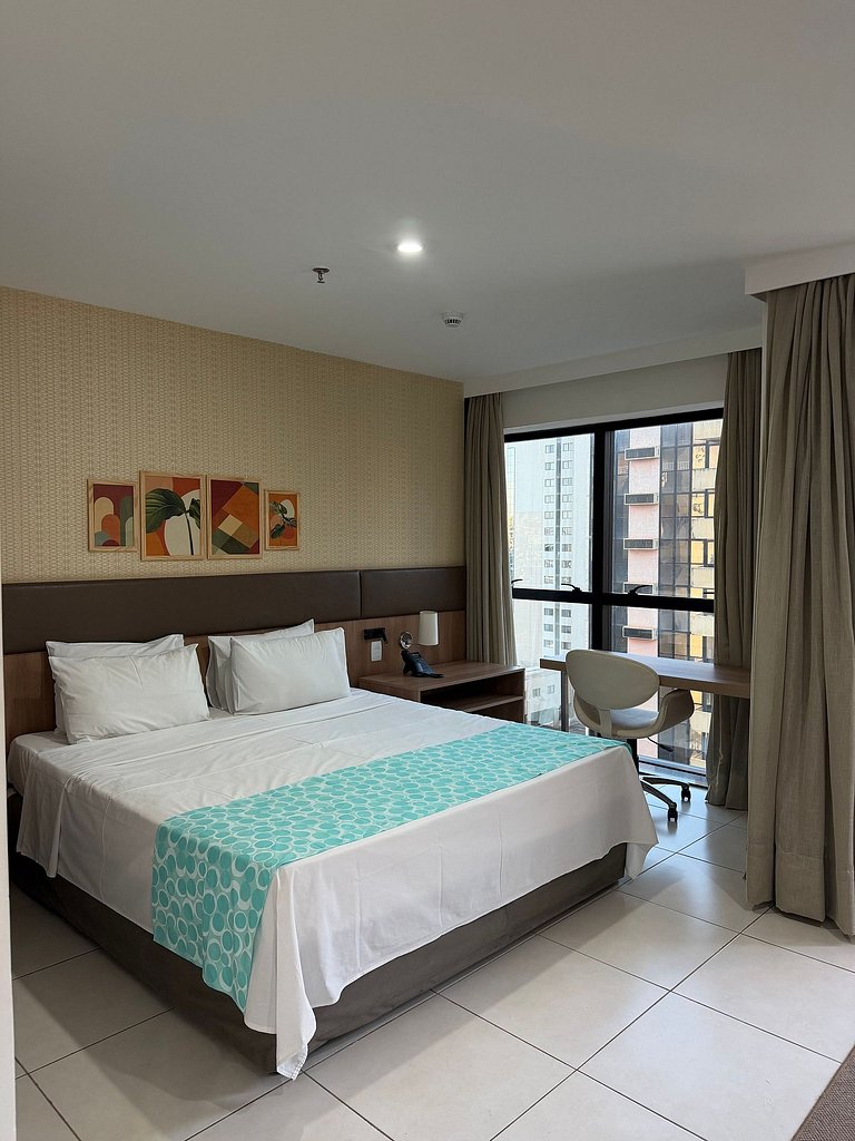 Flat moderno Hotel Athos Bulcão 10°
